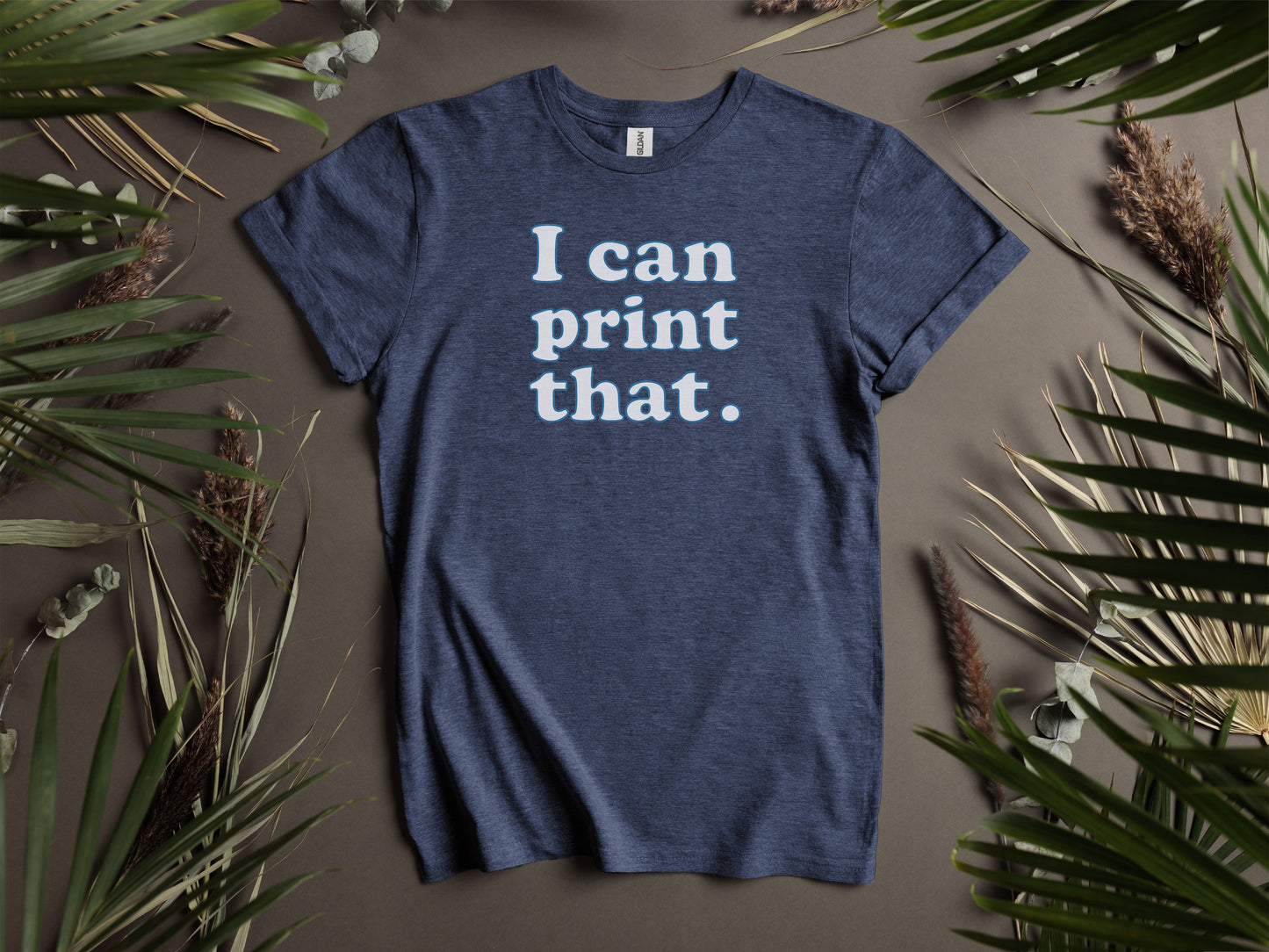 I can print that classic casual wear t-shirt product type