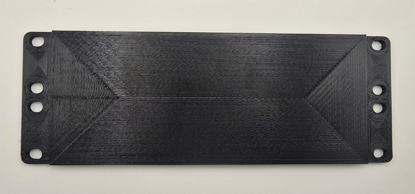 2U Blank Panel for 10" Mini Rack