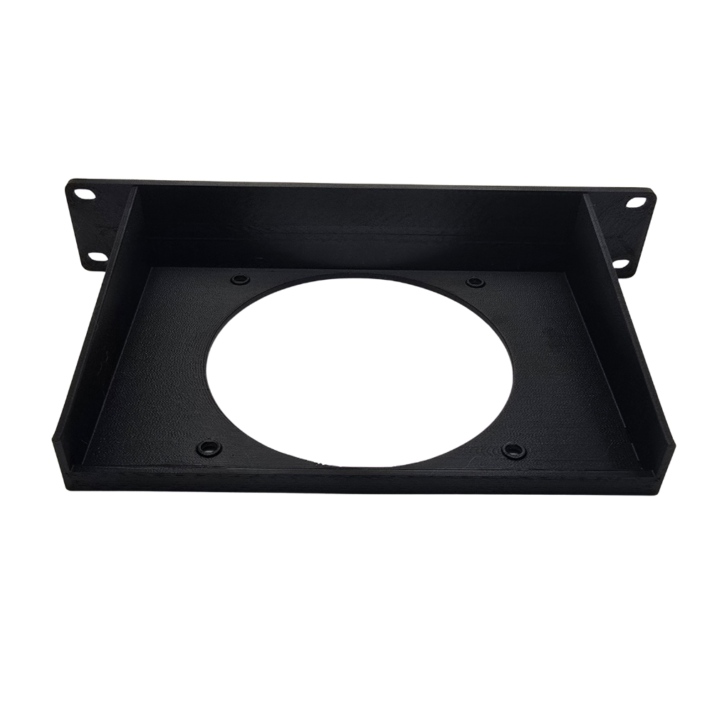 1U 120mm USB Fan Shelf: Mini Rack Cooling for Cubi-Rack & Rackmate