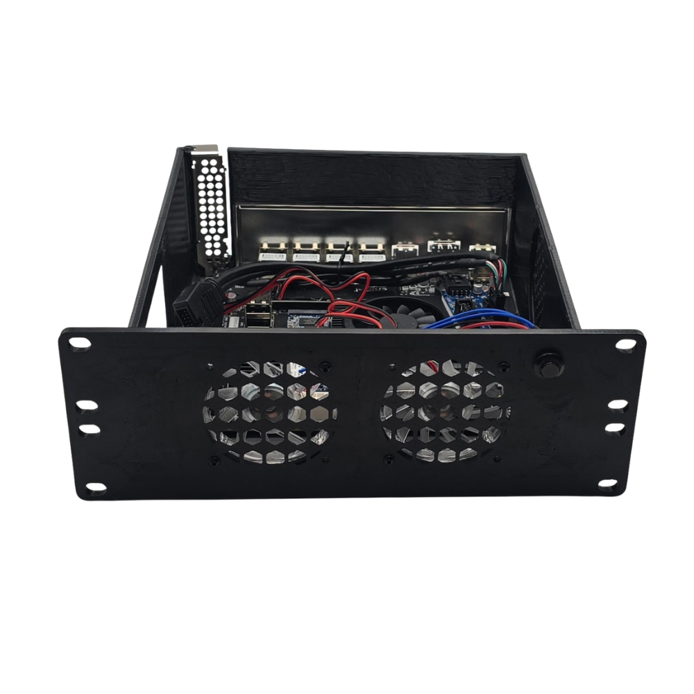 2U Mini-ITX Motherboard Shelf for 10" Mini Rack