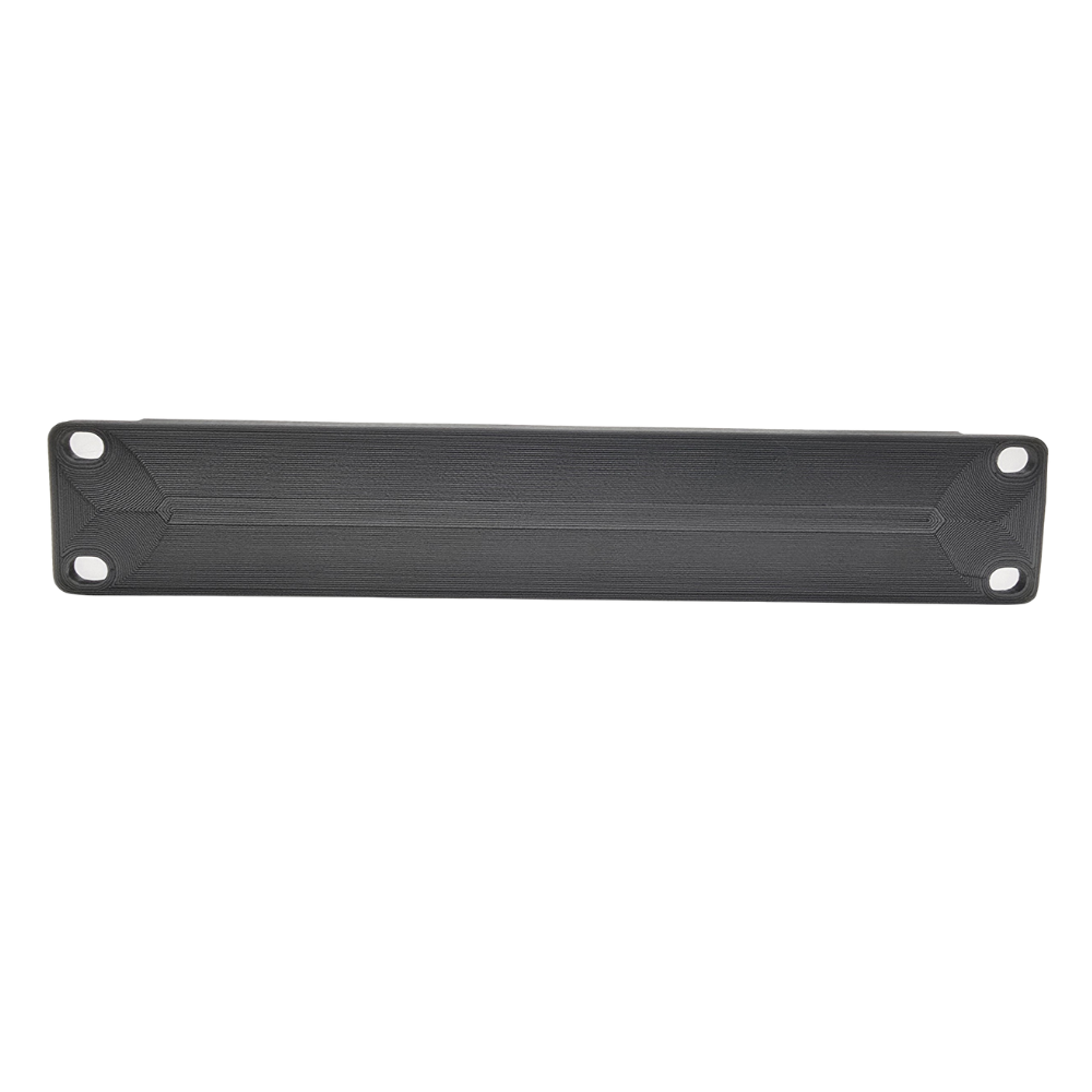 1U Blank Panel for 10" Mini Rack