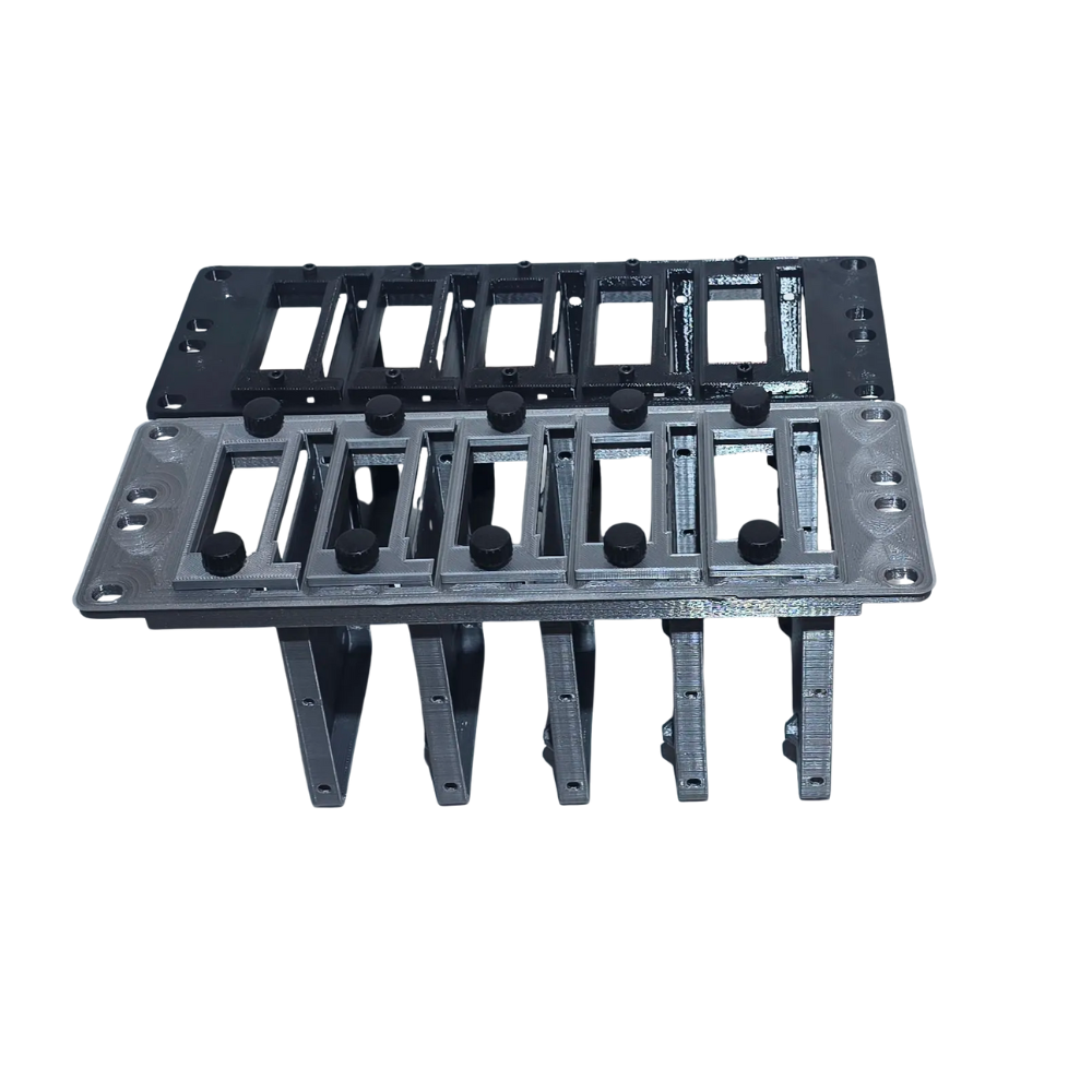 2U Raspberry Pi + 2.5" SSD Rack Mount for 10" Mini Racks