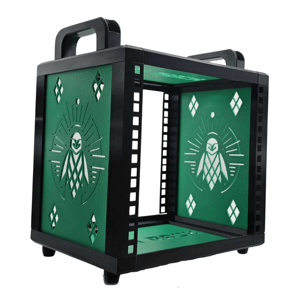 Cubi-Rack | Affordable 5U Stackable Mini (10 Inch) Server Rack for Homelab Enthusiasts