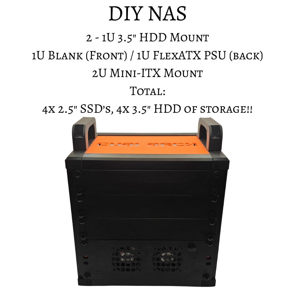 1U Shelf for 3.5" Hard Drives