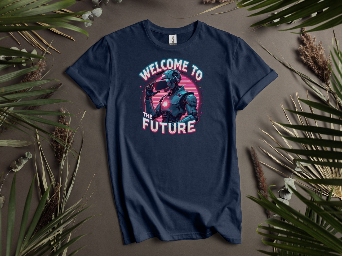 Futuristic Robot Design Welcome to the Future T-Shirts