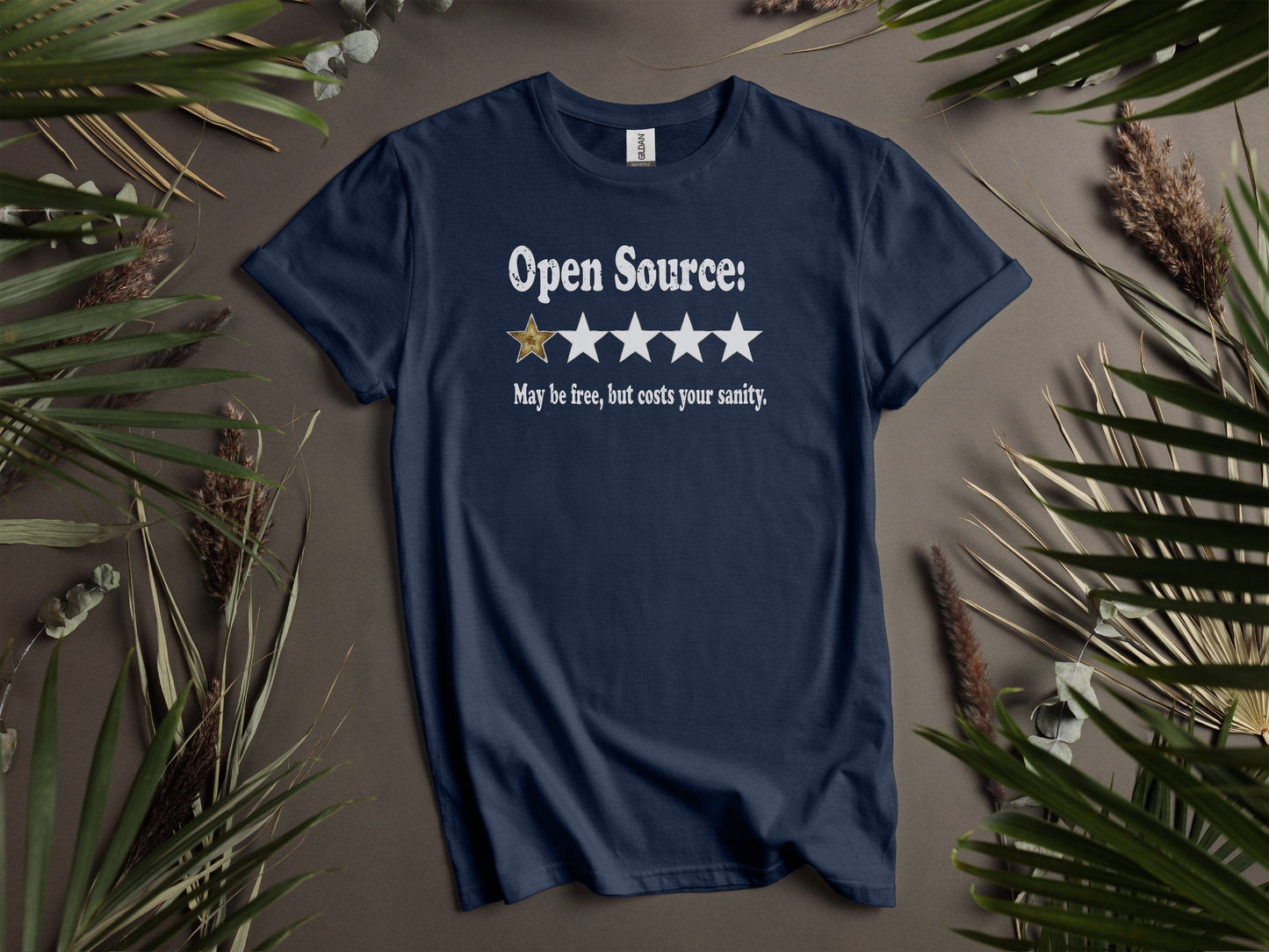 Open Source Funny Review May Be Free, But Costs Sanity T-Shirt