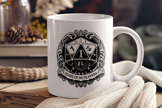 Tears of my Players DM Ceramic Coffee Mug