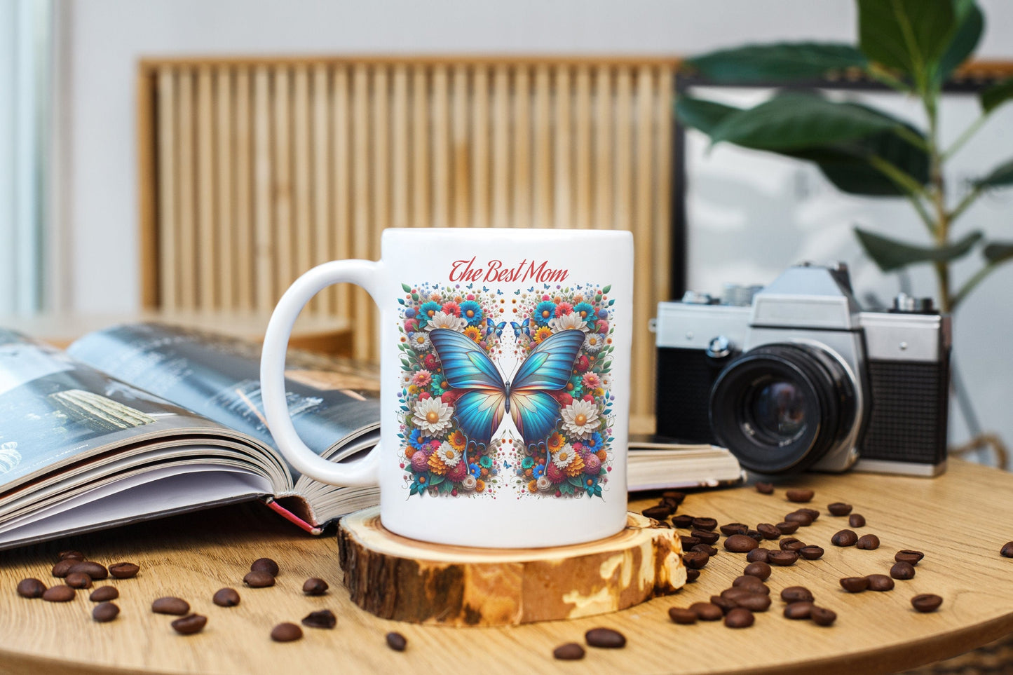 The Best Mom Beautiful Ceramic Coffee Mug