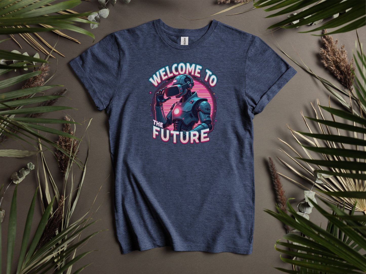 Futuristic Robot Design Welcome to the Future T-Shirts