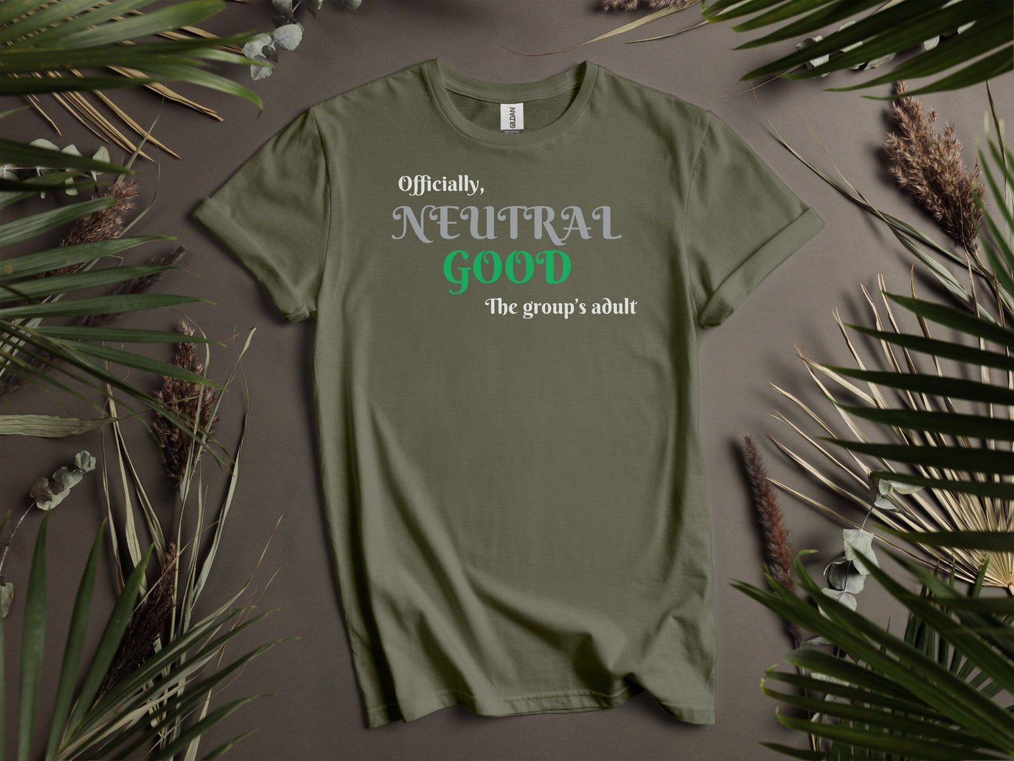 Neutral Good, Officially, The group's adult T-Shirt