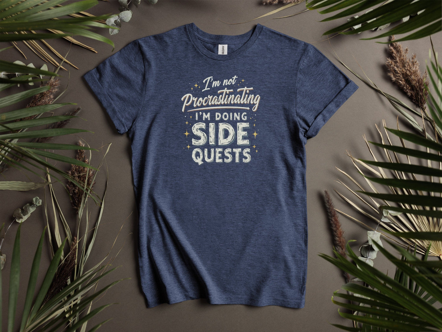 I'm Doing Side Quests Graphic Design T-Shirts
