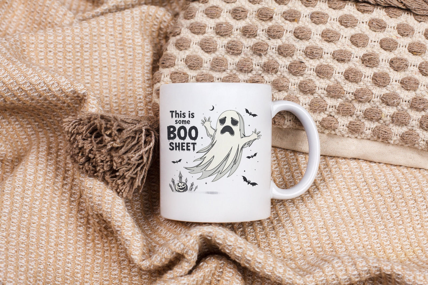This Is Some Boo Sheet Ghost Halloween Mug