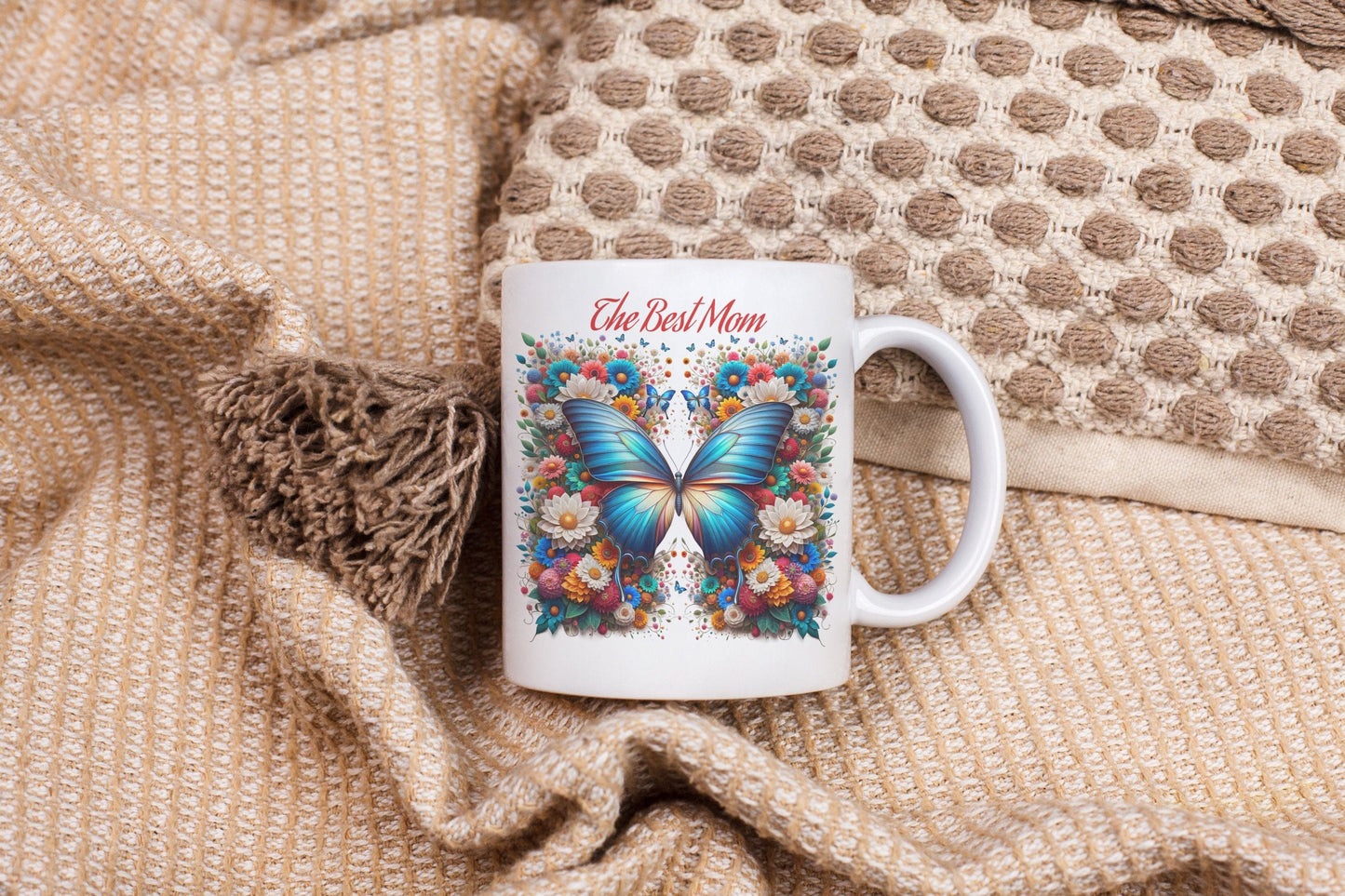 The Best Mom Beautiful Ceramic Coffee Mug