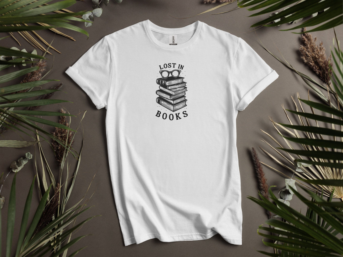 Lost in Books Bibliophile T-Shirt