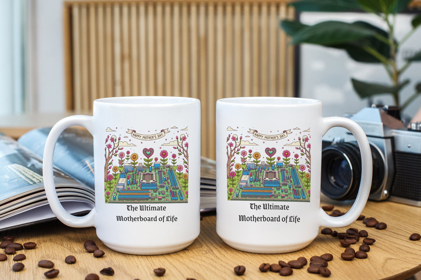 The Ultimate "Mother"board of Life Ceramic Coffee Mug