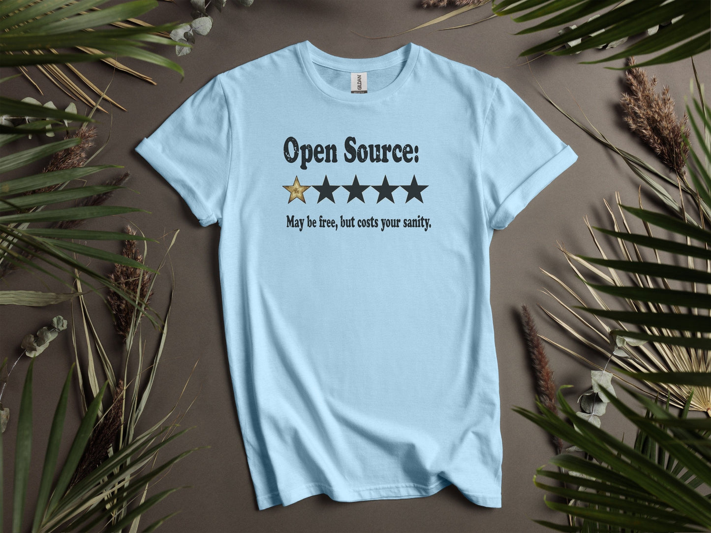 Open Source Funny Review May Be Free, But Costs Sanity T-Shirt