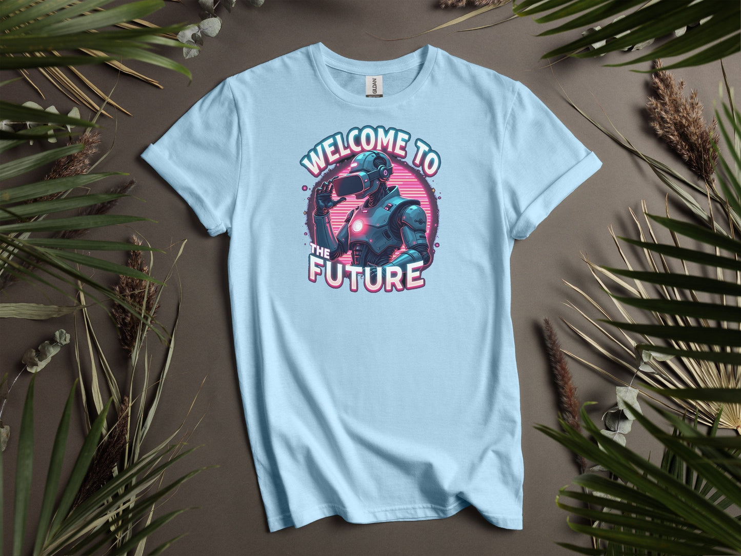 Futuristic Robot Design Welcome to the Future T-Shirts