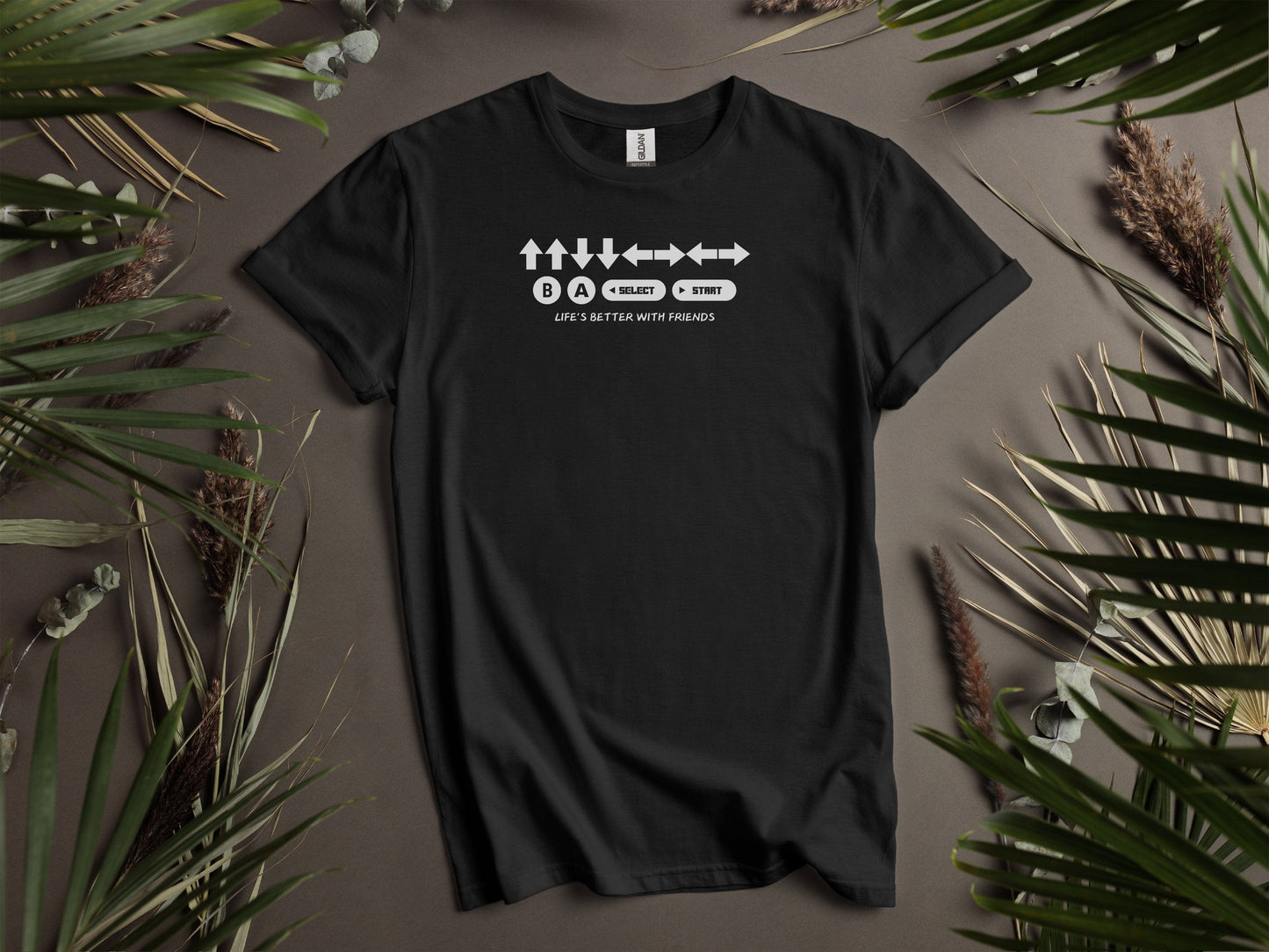Life's Better With Friends - Retro Gaming Edition T-Shirt