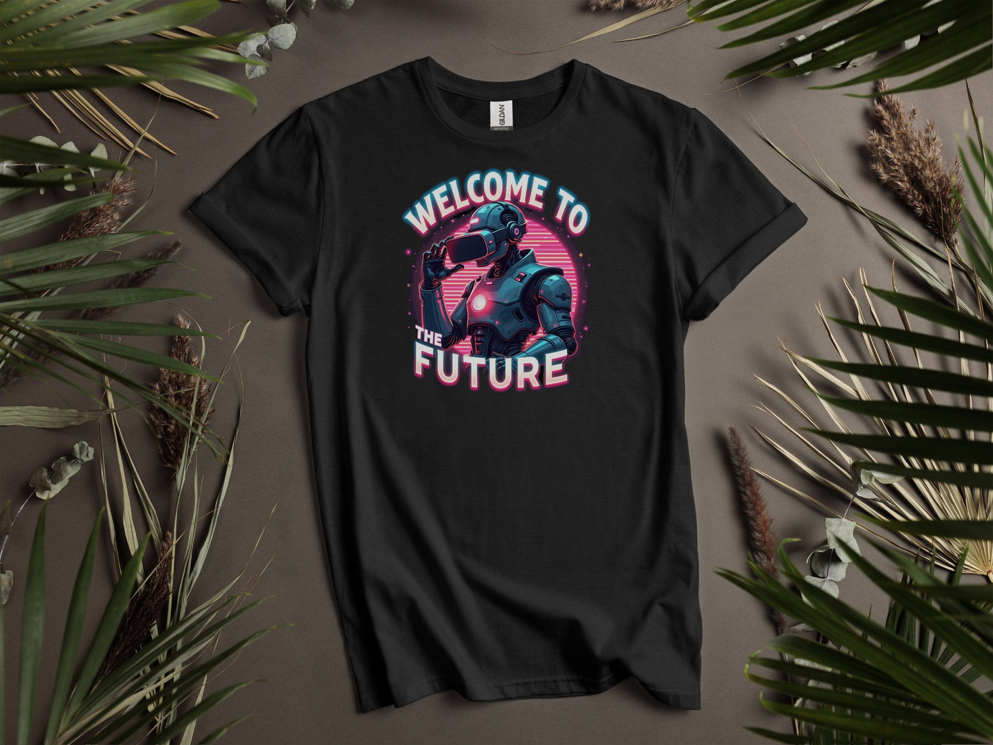 Futuristic Robot Design Welcome to the Future T-Shirts