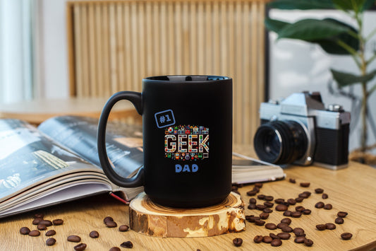 Geek Dad #1 Ceramic Coffee Mug