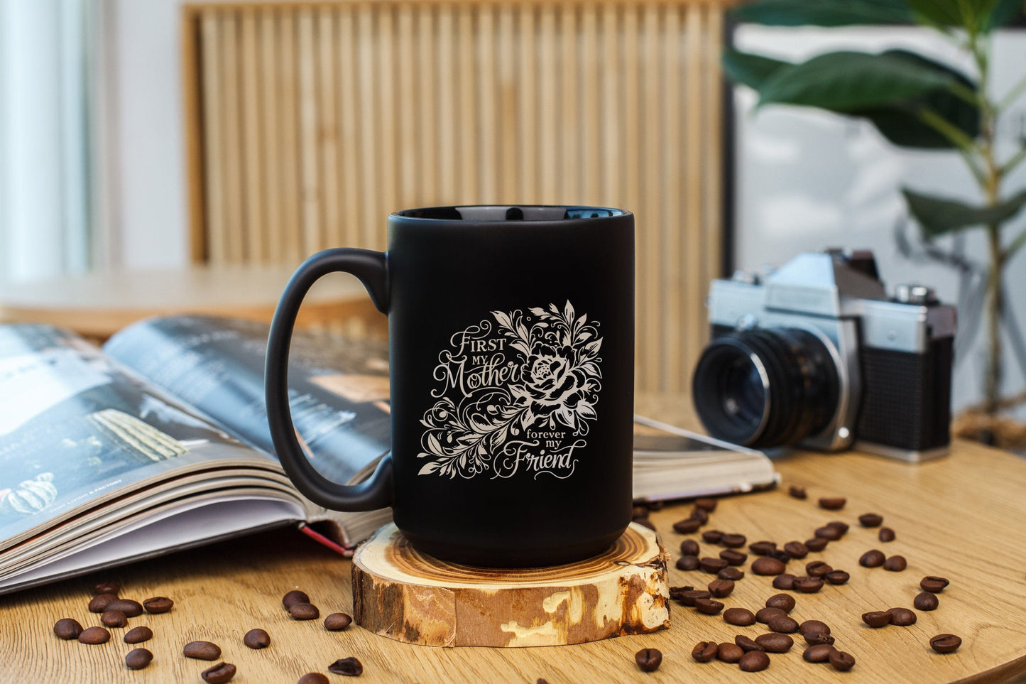 First My Mother, Forever My Friend Beautiful Ceramic Coffee Mug