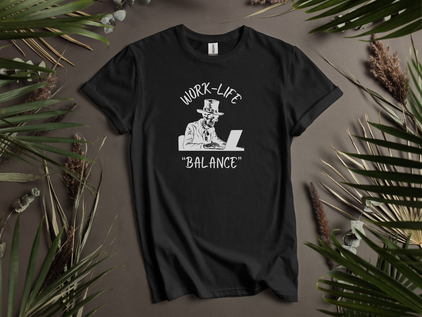 Work-Life "Balance" Humorous T-Shirt