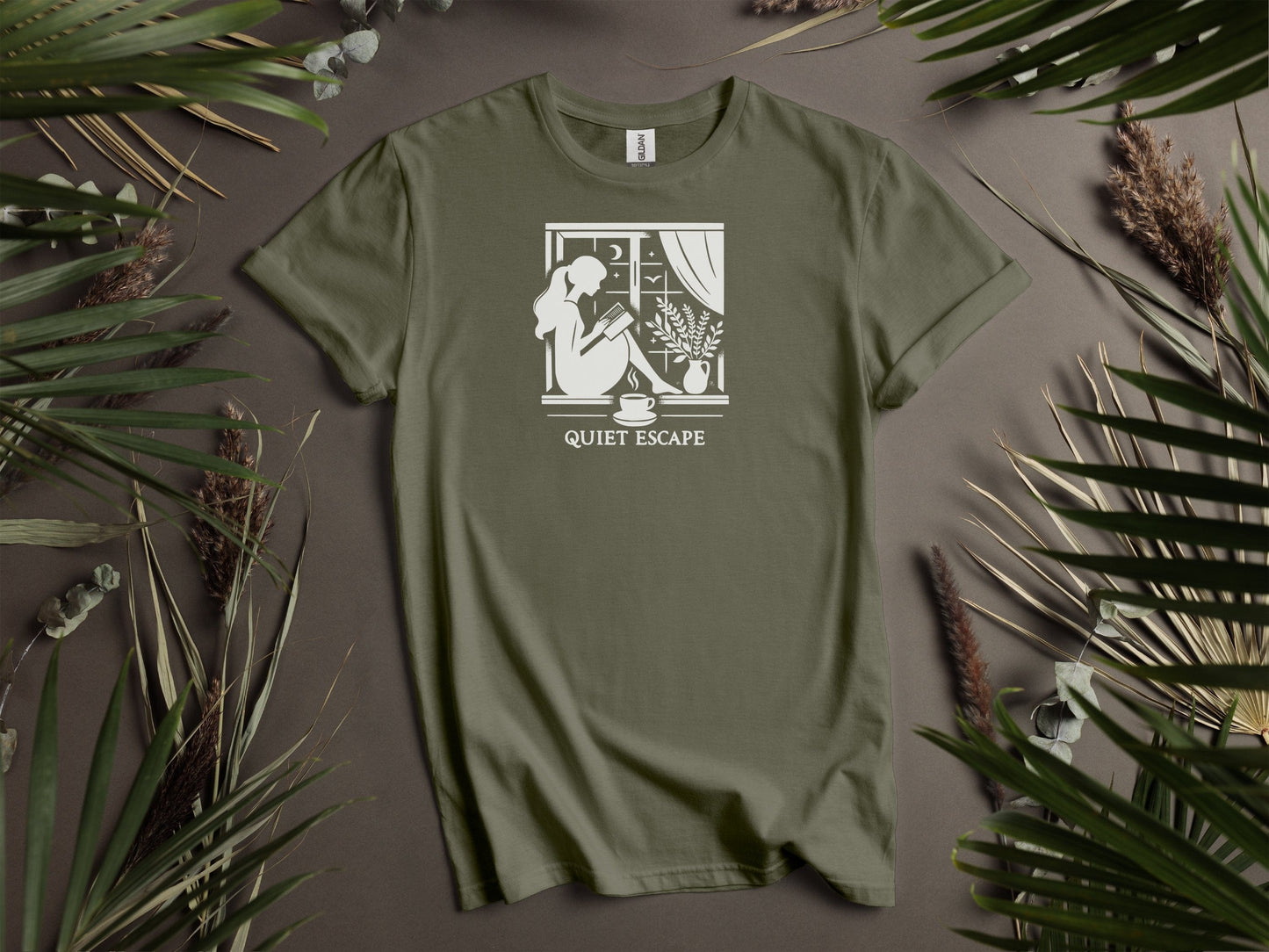 A Quiet Escape bibliophile T-Shirt