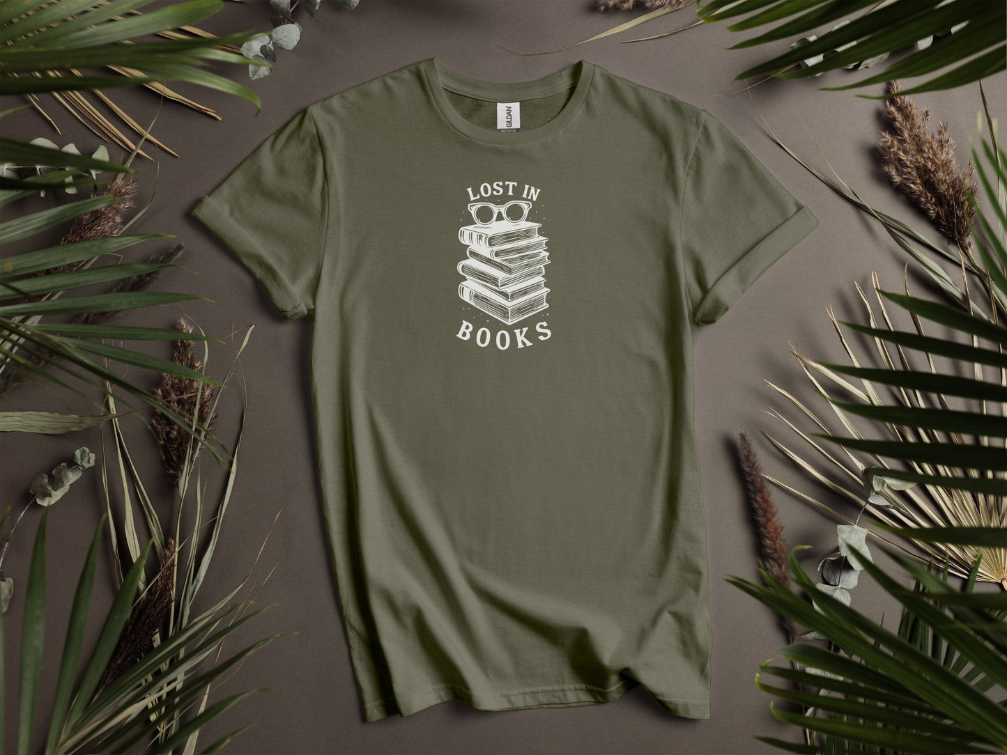 Lost in Books Bibliophile T-Shirt