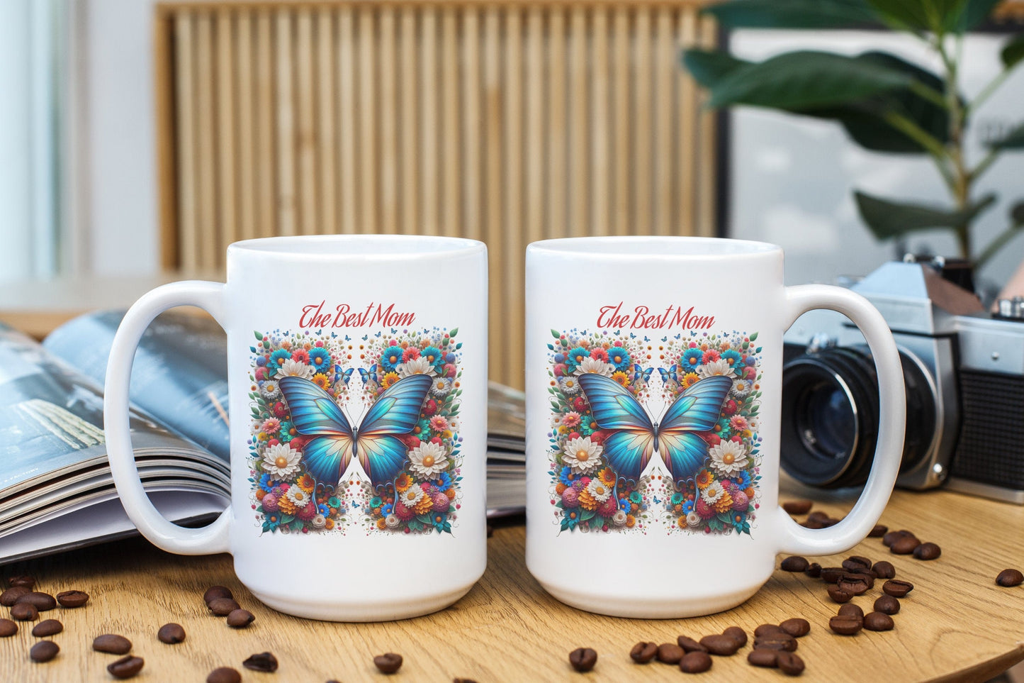 The Best Mom Beautiful Ceramic Coffee Mug