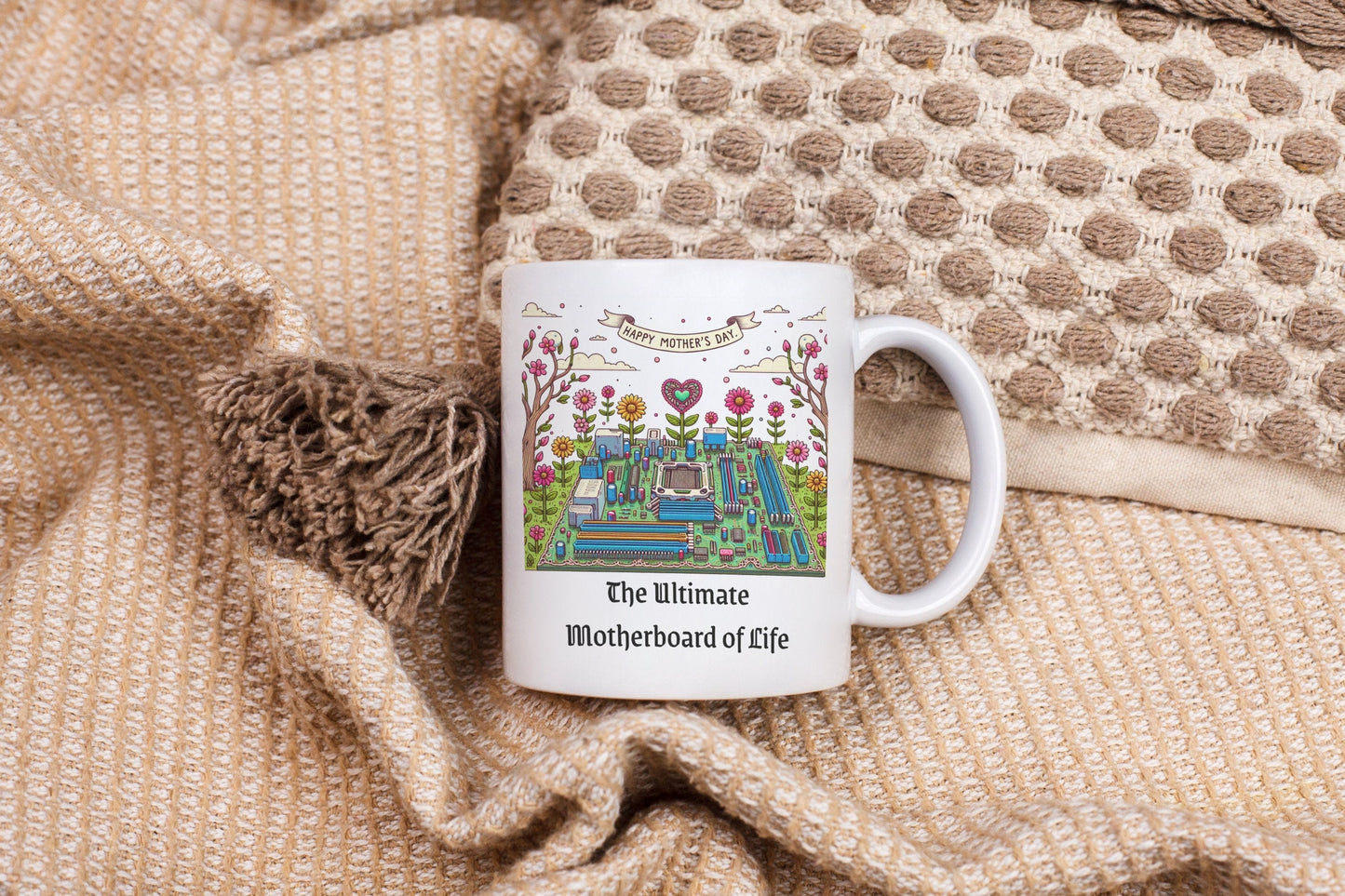 The Ultimate "Mother"board of Life Ceramic Coffee Mug