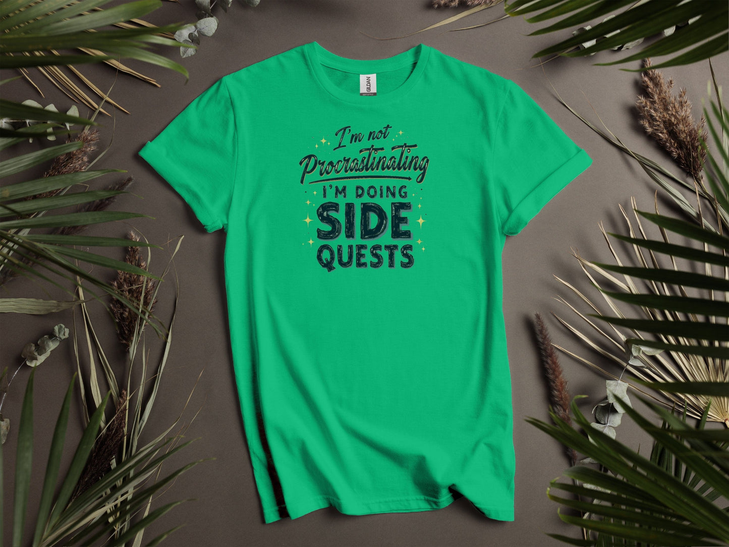 I'm Doing Side Quests Graphic Design T-Shirts