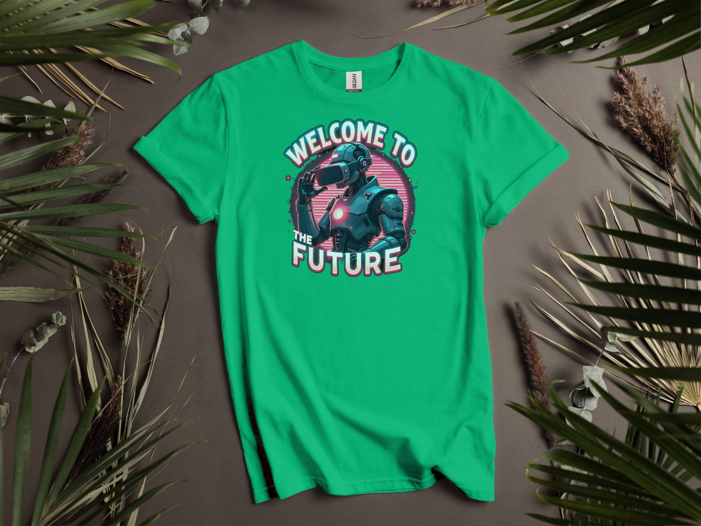 Futuristic Robot Design Welcome to the Future T-Shirts