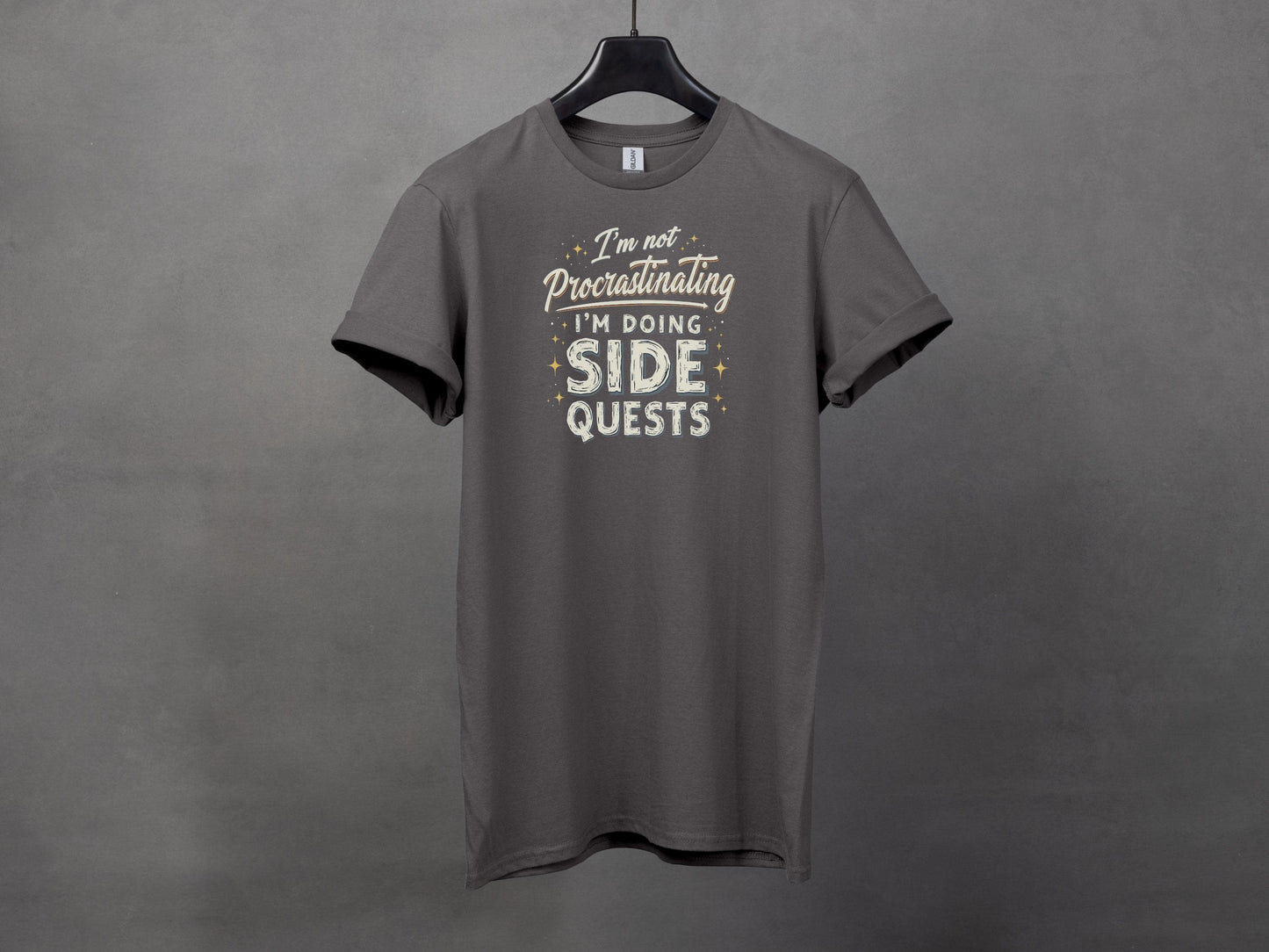 I'm Doing Side Quests Graphic Design T-Shirts