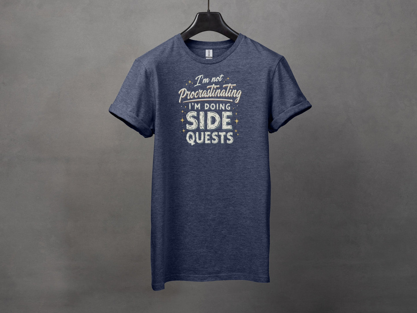 I'm Doing Side Quests Graphic Design T-Shirts