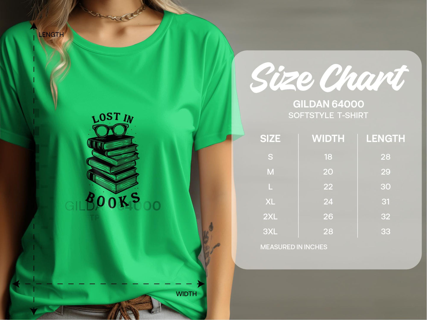 Lost in Books Bibliophile T-Shirt