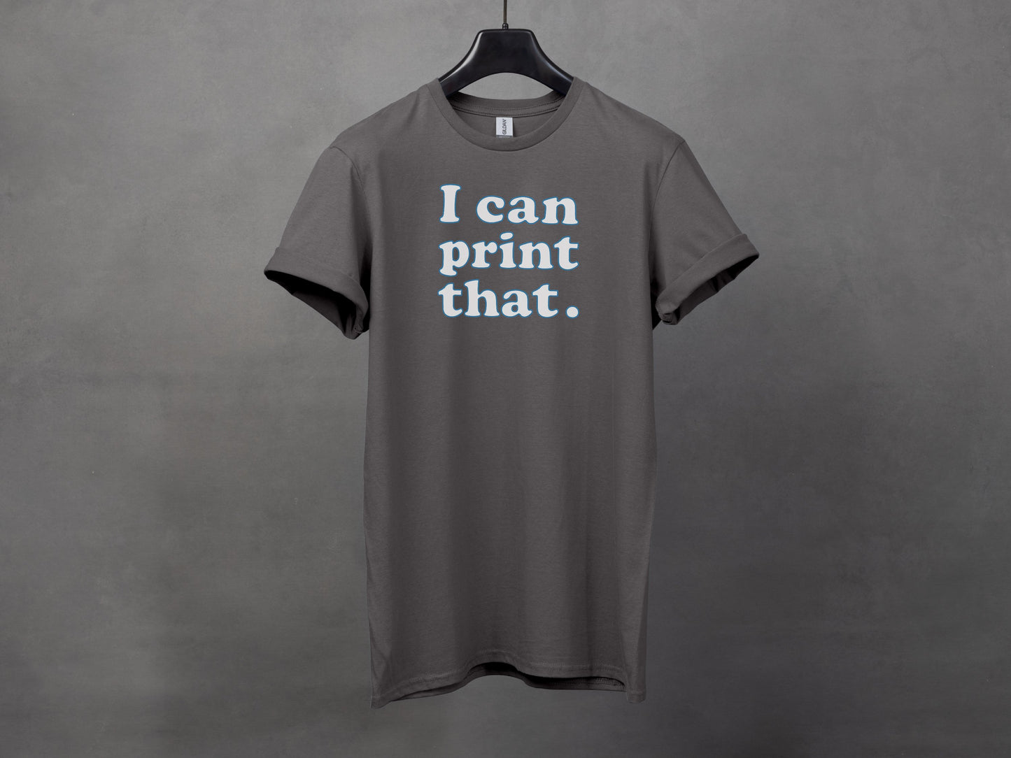 I can print that graphic printed t-shirt product