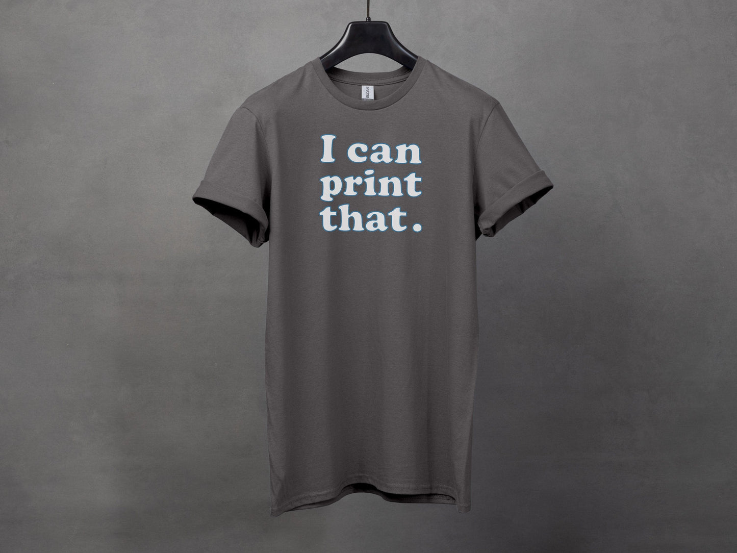 I can print that graphic printed t-shirt product