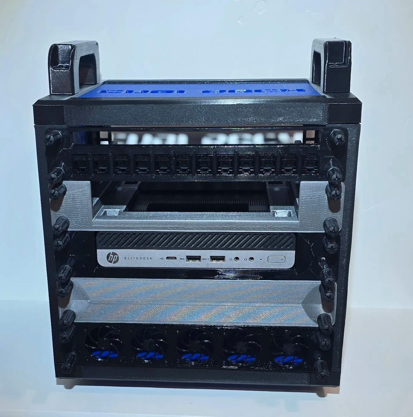 1L Mini PC Shelf for 10" Mini Rack - 1U