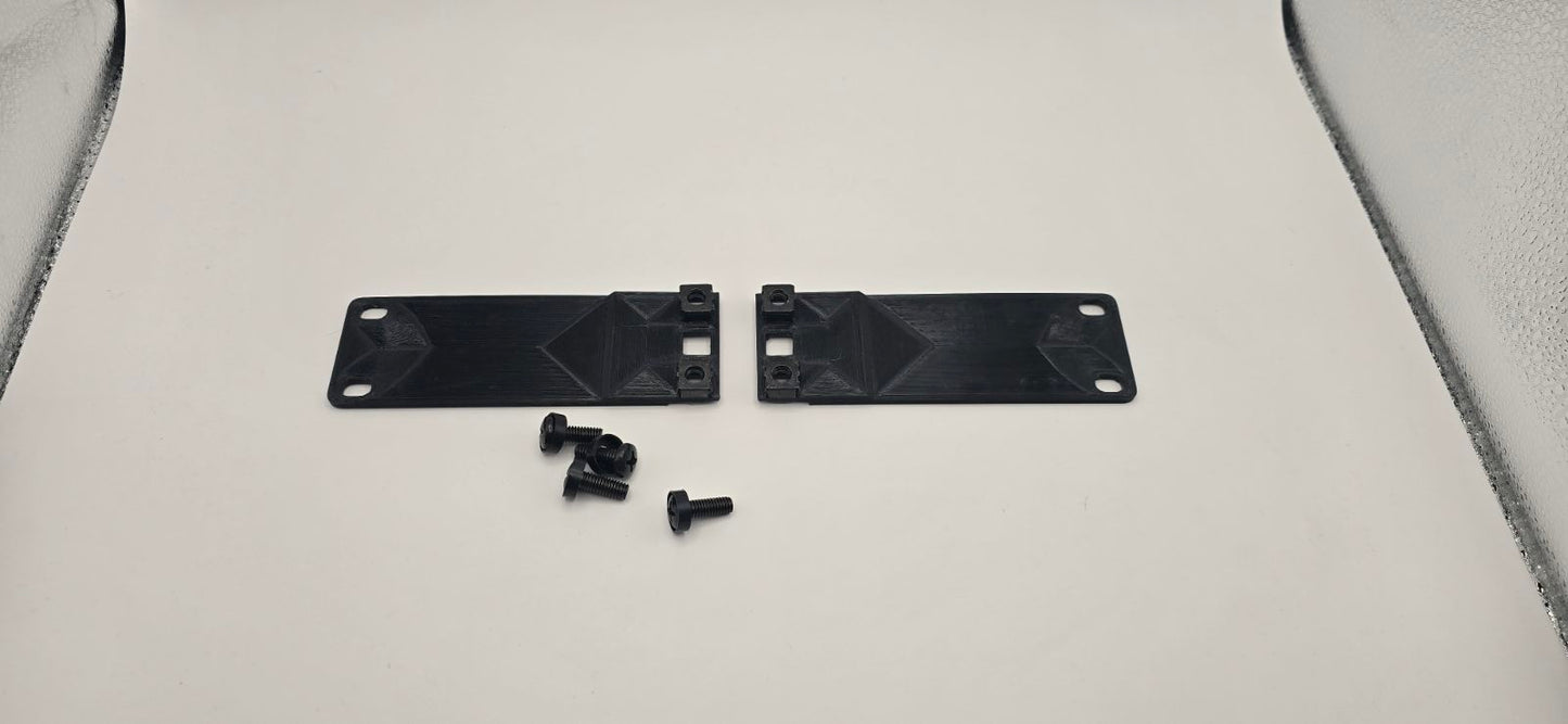 10” to 19” Rack Adapter Ears – Convert Mini Rack Shelves to Standard 19” Racks