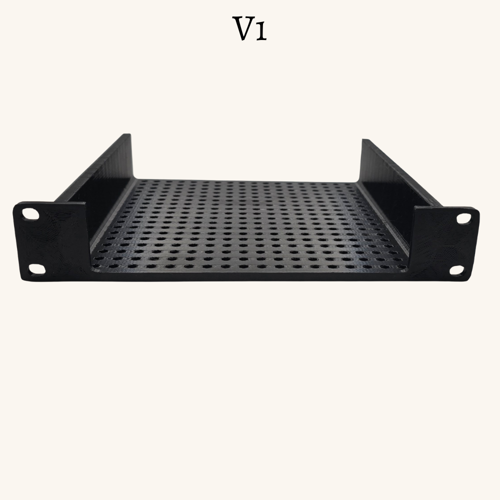 1U Universal Shelf for 10" Mini Rack