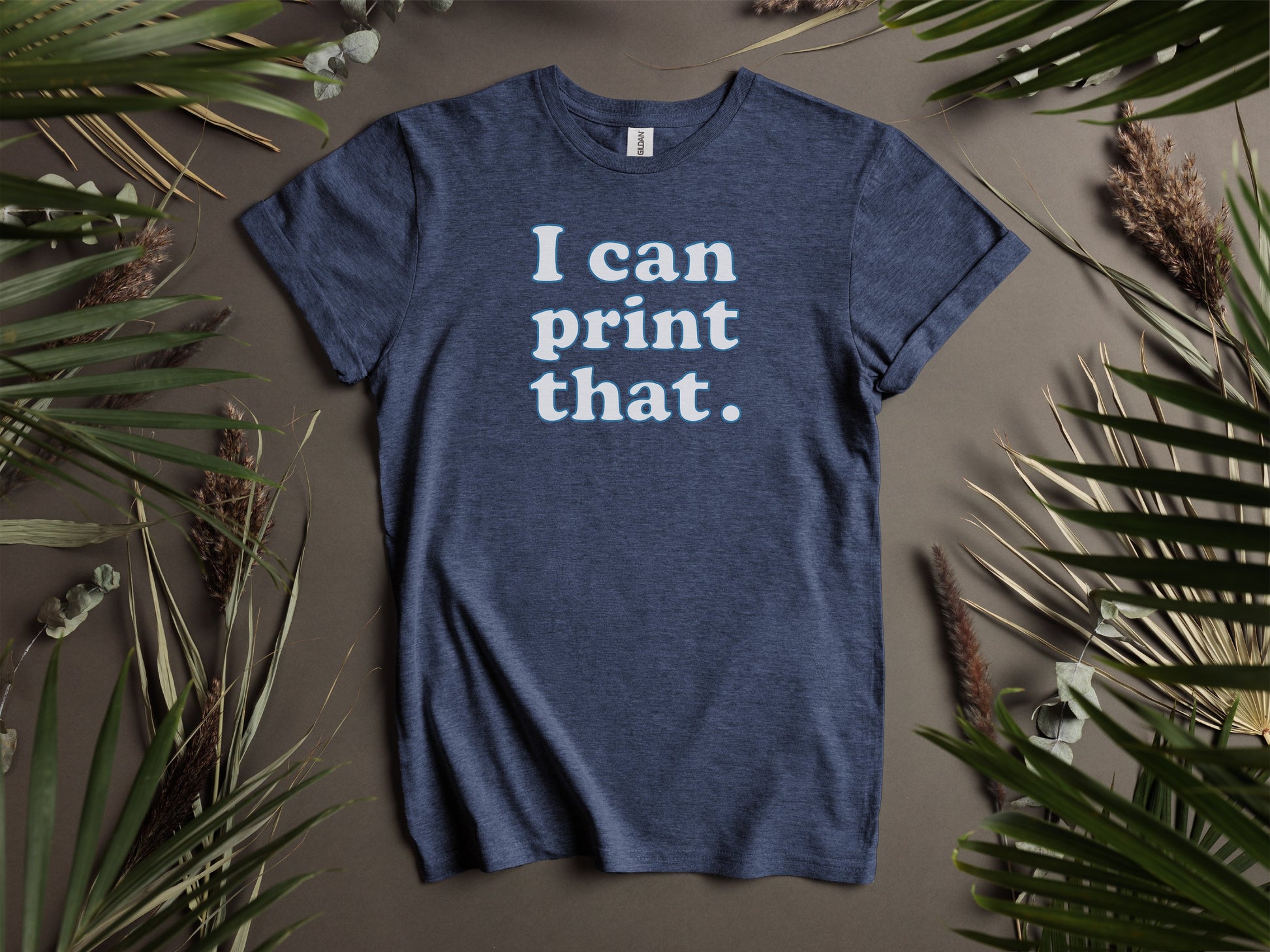I can print that classic casual wear t-shirt product type