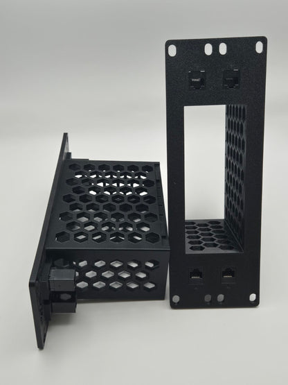 2U Firewall Shelf for Protectli V1410-4 | 10-Inch Mini Rack Mount