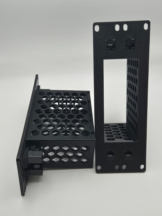 2U Firewall Shelf for Protectli V1410-4 | 10-Inch Mini Rack Mount