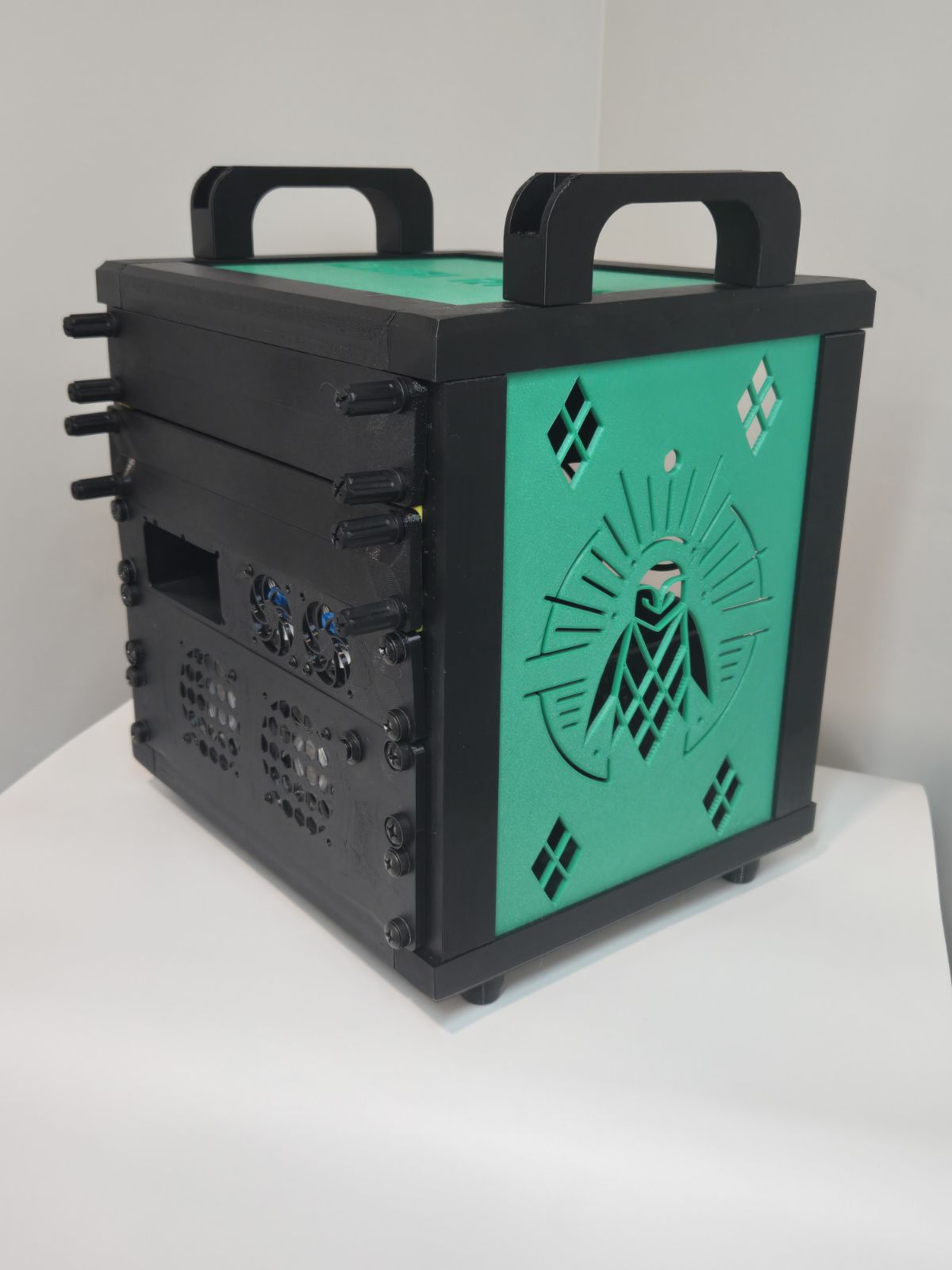 Cubi-Rack | Affordable 5U Stackable Mini (10 Inch) Server Rack for Homelab Enthusiasts