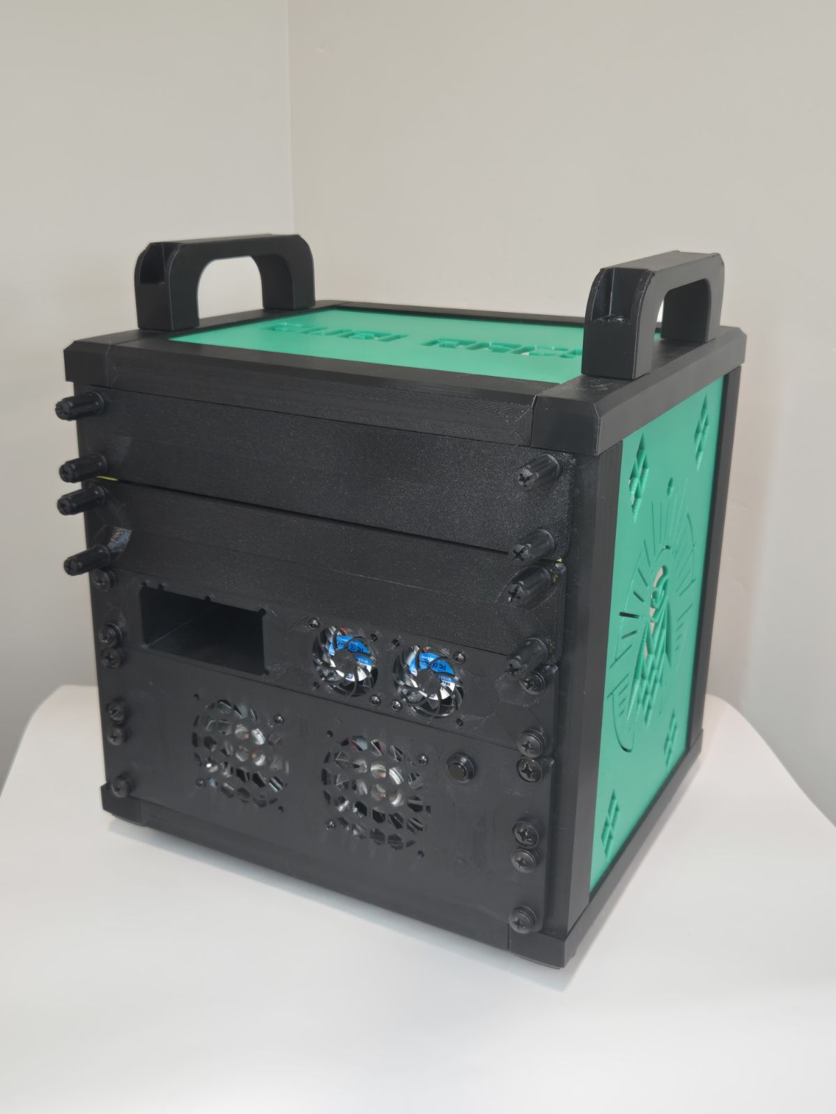 Cubi-Rack | Affordable 5U Stackable Mini (10 Inch) Server Rack for Homelab Enthusiasts