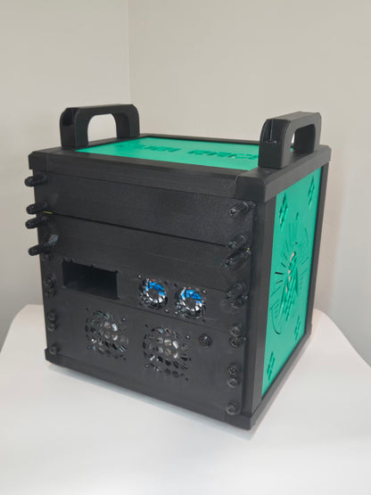 Cubi-Rack | Affordable 5U Stackable Mini (10 Inch) Server Rack for Homelab Enthusiasts