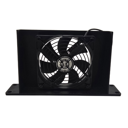 1U 120mm USB Fan Shelf: Mini Rack Cooling for Cubi-Rack & Rackmate