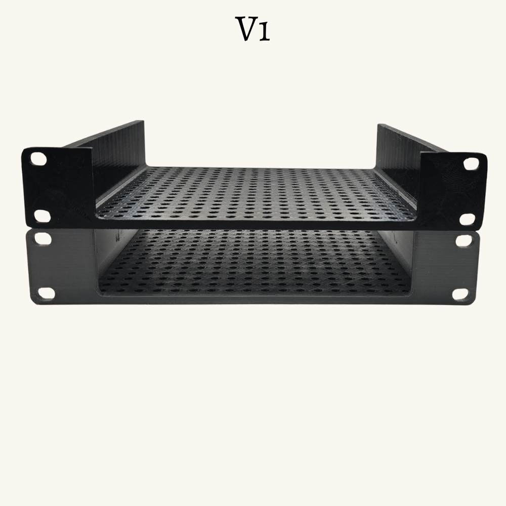 1U Universal Shelf for 10" Mini Rack