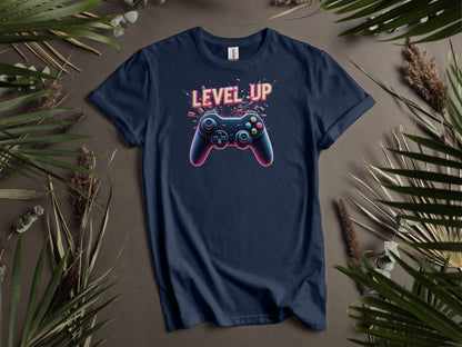 Stylish LEVEL UP Gamer Graphic T-Shirts