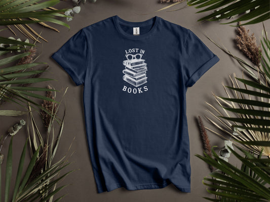 Lost in Books Bibliophile T-Shirt
